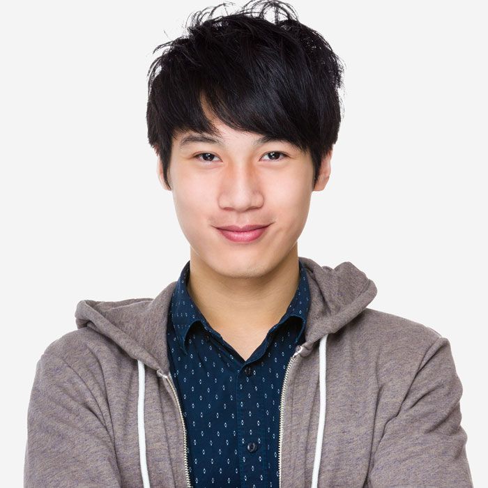 cara de chino sonriendo